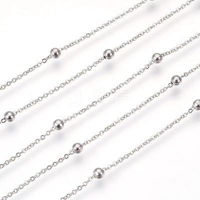 Tarnish Resistant 304 Stainless Steel Cable Chains CHS-L017-11C-1