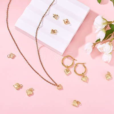 8Pcs 2 Styles Brass Pendants KK-TA0001-62-1