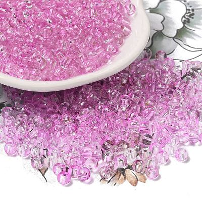 Transparent Colours Glass Round Beads SEED-F006-05A-05-1