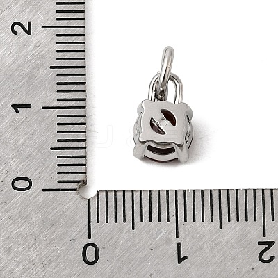 Birthdaystone Theme January 304 Stainless Steel Charms STAS-B128-60P-01-1