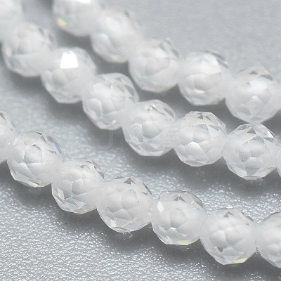 Cubic Zirconia Beads Strands G-G792-47-01A-1