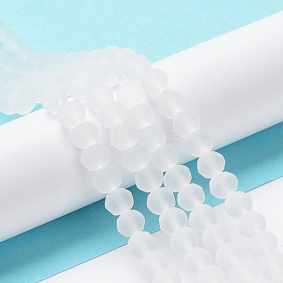 Transparent Glass Beads Strands LS-EGLA-A044-T3mm-MD19-1