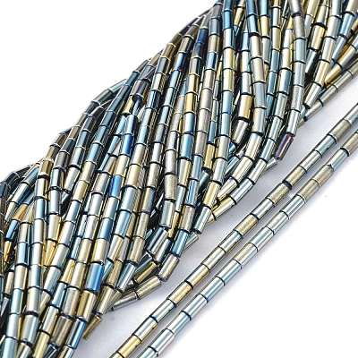 Electroplate Glass Beads Strands EGLA-K014-B-FP05-1