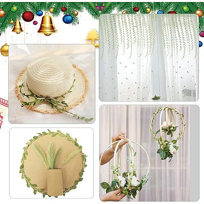 20M Christmas Theme Polyester Ribbon OCOR-WH0074-58B-1