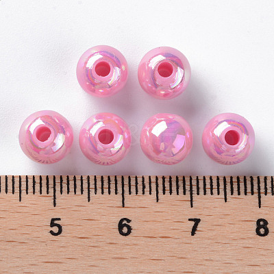 Opaque Acrylic Beads MACR-S370-D8mm-A02-1