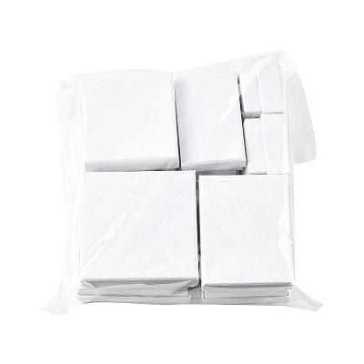 10Pcs 5 Styles Texture Paper Jewelry Gift Boxes OBOX-FS0001-01A-1