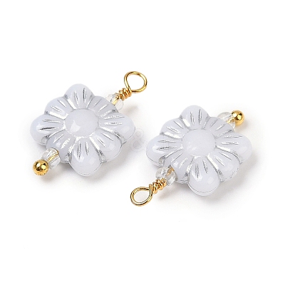 Opaque Acrylic Pendants KK-K296-04B-G-1