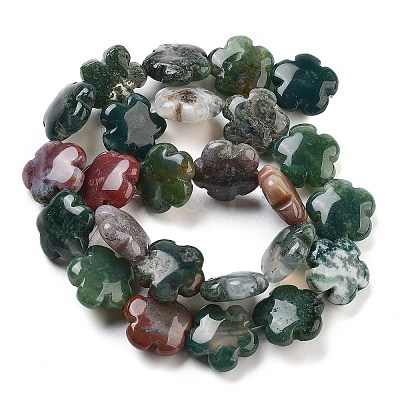 Natural Indian Agate Beads Strands G-F769-K01-01-1