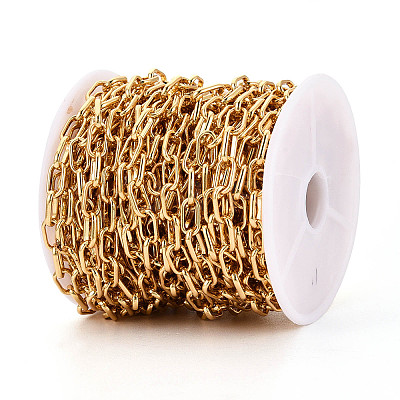 Brass Cable Chains CHC-T018-43G-1