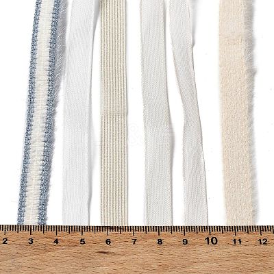 18 Yards 6 Styles Polyester Ribbon SRIB-C001-H02-1