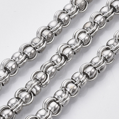 Tarnish Resistant 304 Stainless Steel Ball Chains STAS-R100-36-1
