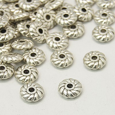 Tibetan Silver Spacer Beads Y-LF10764Y-1