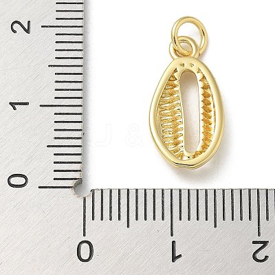 Rack Plating Brass Pendants KK-K392-49G-1