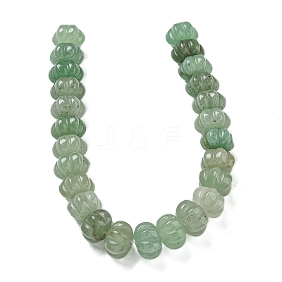 Natural Green Aventurine Beads Strands G-G142-A08-01-1
