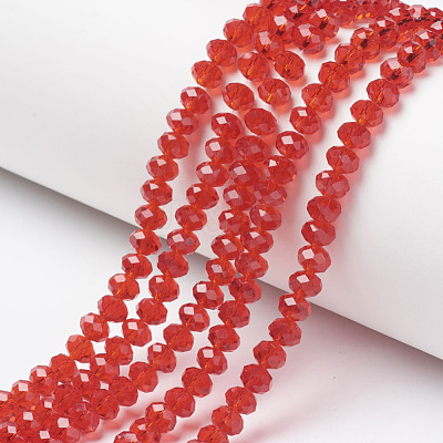 Glass Beads Strands EGLA-A034-T10mm-D01-1