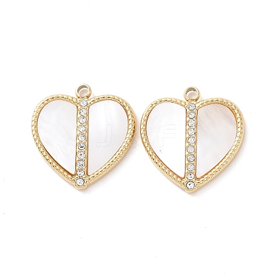 Natural White Shell Pendants STAS-J400-31G-1