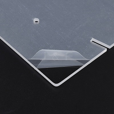 Acrylic Donut Display Holder ODIS-WH0043-116-1