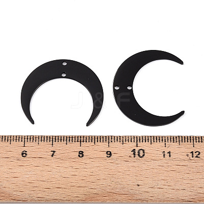 Ion Plating(IP) 201 Stainless Steel 2-Loop Link Pendants STAS-N090-LA038-01-1