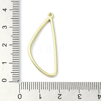 Rack Plating Alloy Pendants PALLOY-K023-05G-1
