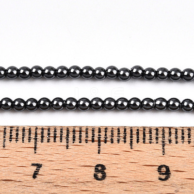 Baking Paint Pearlized Glass Pearl Bead Strands HY-N002-2mm-A02-1