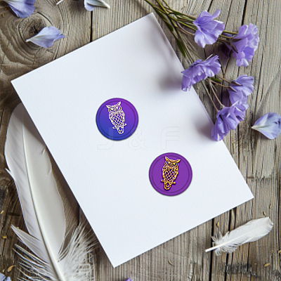 Wax Seal Stamp Set AJEW-WH0208-1226-1