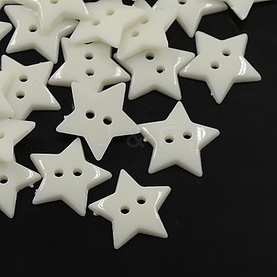 Acrylic Sewing Buttons BUTT-E070-A-01-1