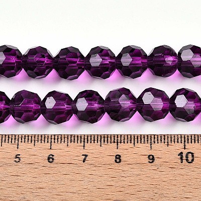 Baking Paint Transparent Glass Beads X1-DGLA-A035-T10mm-A09-1