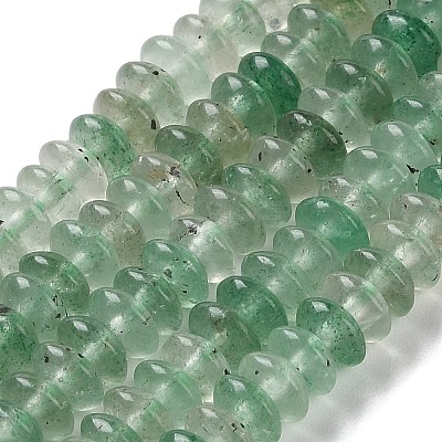 Natural Green Strawberry Quartz Beads Strands G-Z030-A17-02-1
