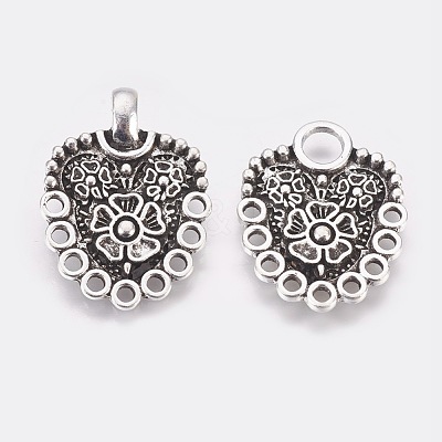 Eco-Friendly Zinc Alloy Hook Clasps PALLOY-WH0031-02AS-1