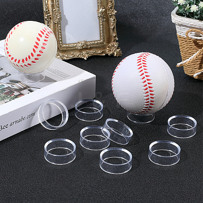 Plastic Sport Ball Display Pedestals ODIS-WH20005-07B-1