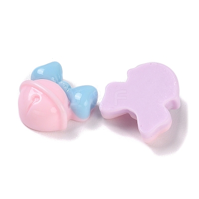 Opaque Resin Cabochons RESI-K027-33C-1