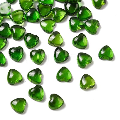 Natural Grade AA Green Diopside Cabochons G-L616-01-1