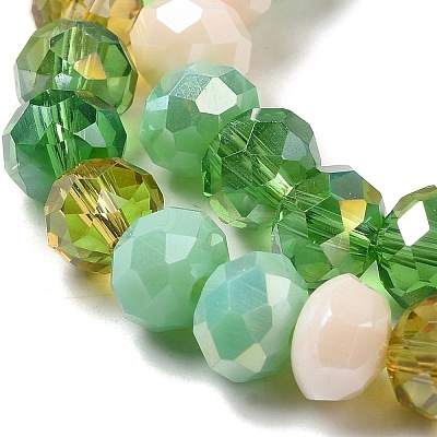 Glass Beads Strands EGLA-A034-M8mm-51-1