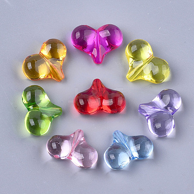 Transparent Acrylic Beads X-MACR-T030-11-1