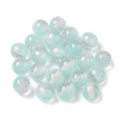 Two Tone Resin Beads RESI-Q025-02B-F-1