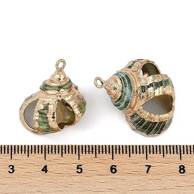 Natural Shell Pendants SHEL-K009-01A-1