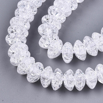 Crackle Glass Beads GLAA-S192-004J-1