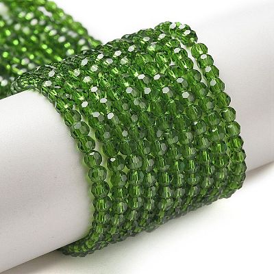 Transparent Glass Beads Strands EGLA-A035-T3mm-D11-1