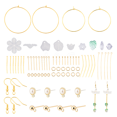 DIY Bohemia Earring Making Kit DIY-AR0003-03-1