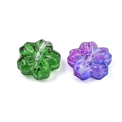 Transparent Handmade Lampwork Beads LA-CBA5F4F-01-1