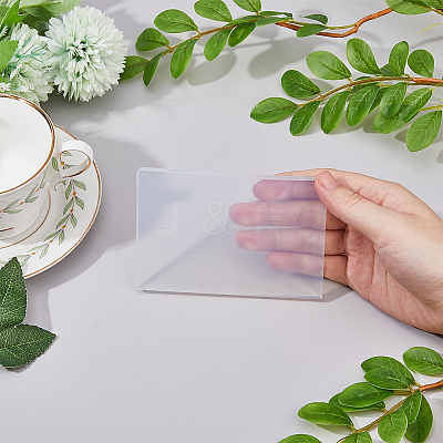 Rectangle Plastic Gel Printing Plate for Arts and Crafts DIY-WH0622-096-1