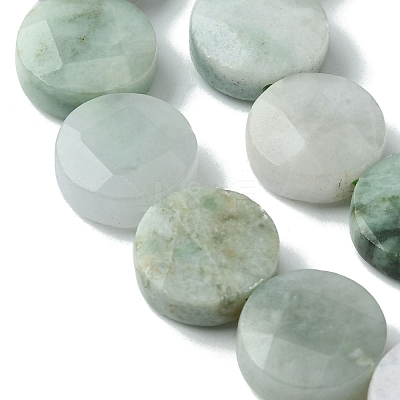 Natural Myanmar Jadeite Beads Strands G-A092-A01-02-1
