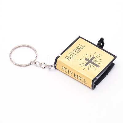Plastic Keychains KEYC-WH0020-15C-1