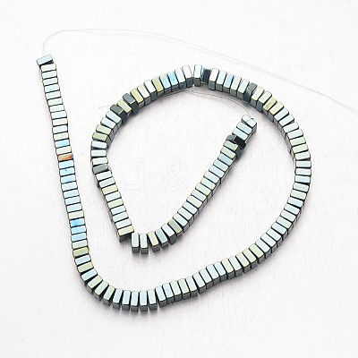 Electroplate Non-magnetic Synthetic Hematite Bead Strands G-F300-20A-07-1