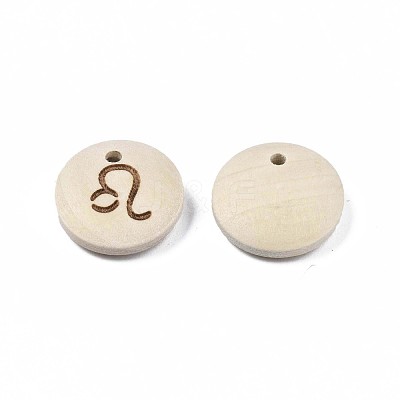 Laser Out Wood Pendants WOOD-S053-51C-1