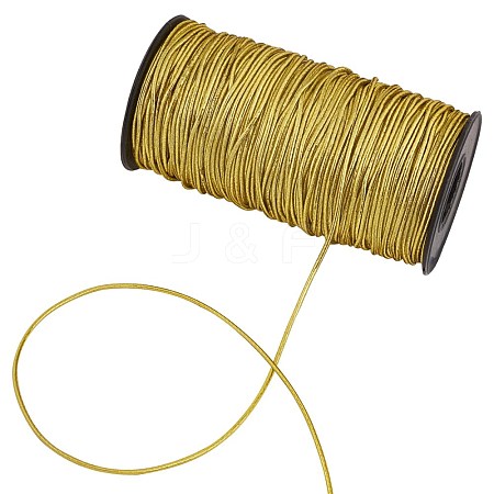 Golden Silk Elastic Thread EW-WH0003-10B-02-1