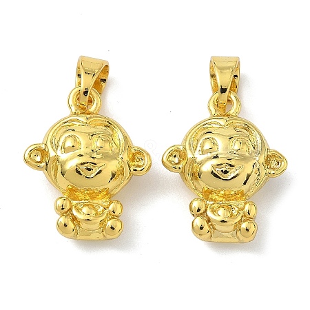 Brass Pendants KK-G548-15G-1