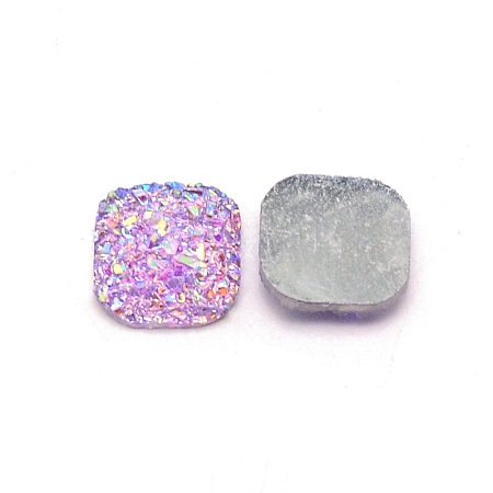 Resin Cabochons RESI-WH0026-02E-1