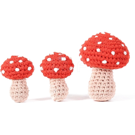 DIY Mushroom Knitting Kits for Beginners PW-WGFB636-01-1