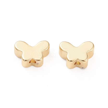 Brass Beads KK-K241-06G-1